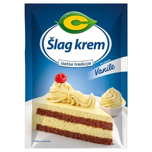 C proizvodi Šlag krem vanila C 58g Cene