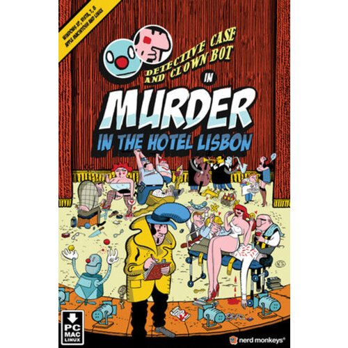  detective case and clown bot in: murder in the hotel lisbon (pc) steam key global Cene