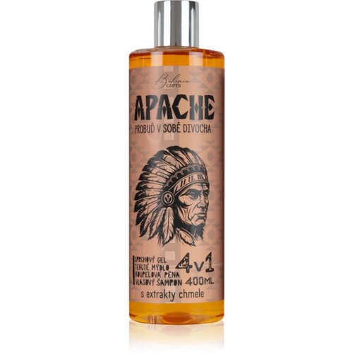 Bohemia Gifts & Cosmetics Apache gel za umivanje 4 v 1 za moške 400 ml Cene