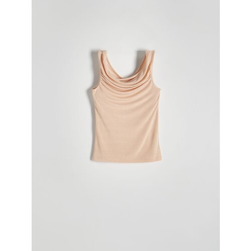 Reserved - LADIES` BLOUSE - boja pšenice Cijene