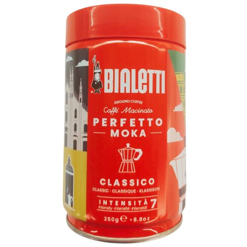 Bialetti Perfetto Moka Classico mleta kava v pločevinki Cene