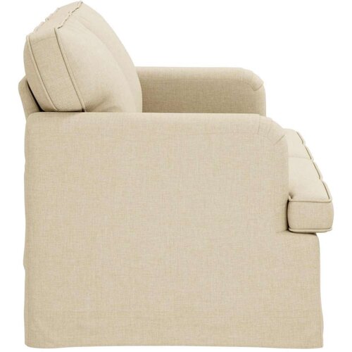 SOFA Krema 142 x 80 x 85 cm Metal Slike