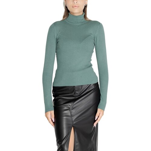Jacqueline_de_yong Puloverji Jdyplum L/S Roll Neck Knt 15328328 Zelena Cene