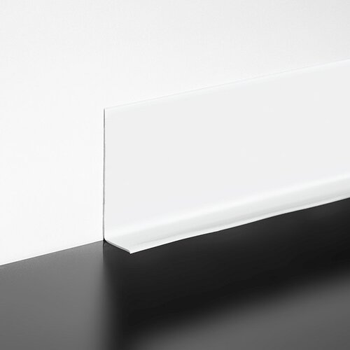 LOGOCLIC Mehka talna letev Logoclic (bela, samolepilna, 10 m x 15 mm x 50 mm) Slike