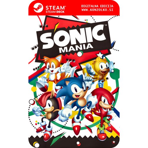 Sonic Mania - Steam koda brez &scaron;katlice (WINDOWS PC | STEAM DECK) Cene