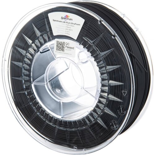 Spectrum LW-PLA UltraFoam Traffic Black - 1,75 mm / 750 g Slike