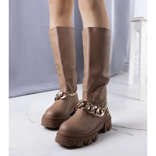 D/CEO Black patent leather insulated boots Campi Cijene