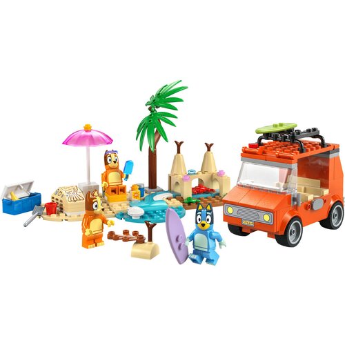 Lego LEGO® Bluey - Blueyjina plaža in izlet z družinskim avtomobilom (11202) Cene