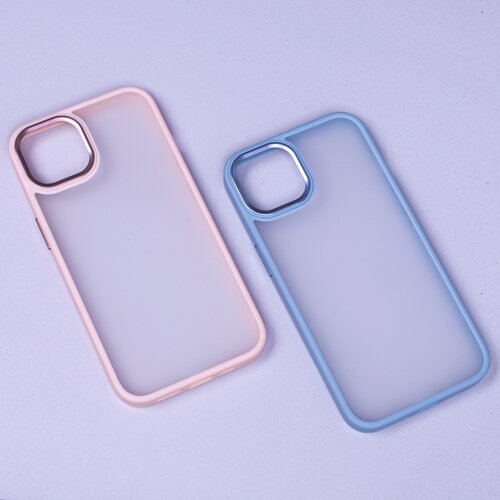 Satin silikonski ovitek za Xiaomi Redmi 10C - prozorno roza Slike