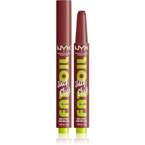 NYX Professional Makeup Fat Oil Slick Click tonirani balzam za ustnice odtenek 04 Going Viral 2 g Cene