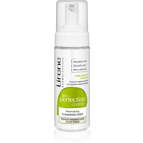 Lirene Imperfection Control Cleansing Foam pjena za či&amp;scaron;ćenje za masno i problematično lice 150 ml Slike