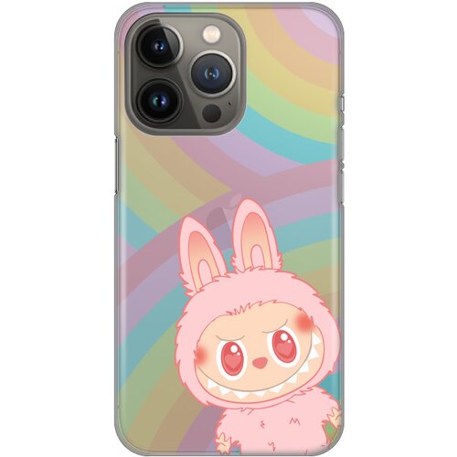  maska za iphone 13 pro 6.1 la bubu rainbow silikonska print skin Slike