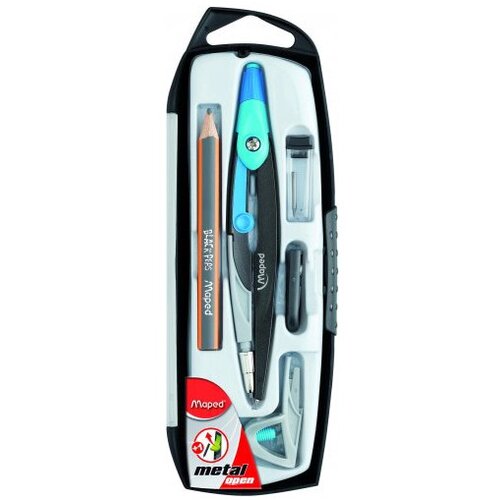 Maped Šestilo Study New 5 delni set – Metal Open Cene