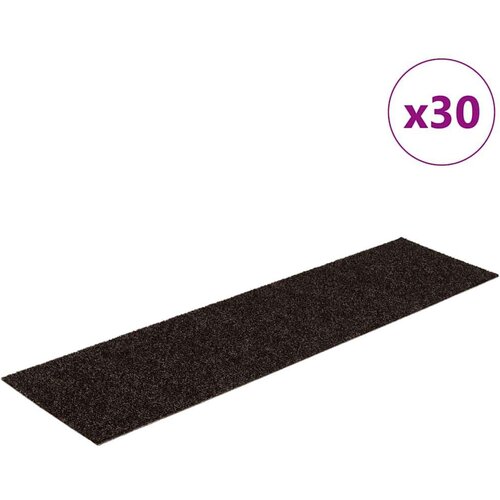 vidaXL Samoljepljivi otirači za stepenice 30 kom 76x20 cm pravokutne Cene