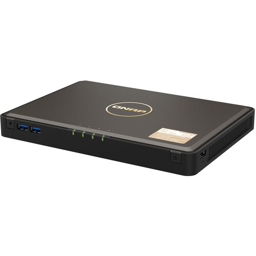 Qnap TBS-464-8G Intel Celeron N5105/N5095 quad-core 1.5GHz processor burst up to 2.9GHz 8GB DDR4 RAM Cijene