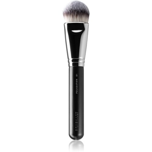 BrushArt Professional B1 Flat foundation brush čopič za tekoči puder B1 1 kos Slike