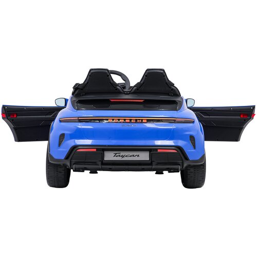  Licencirani auto na akumulator Porsche Taycan Turbo S - dvosjed - plavi Slike