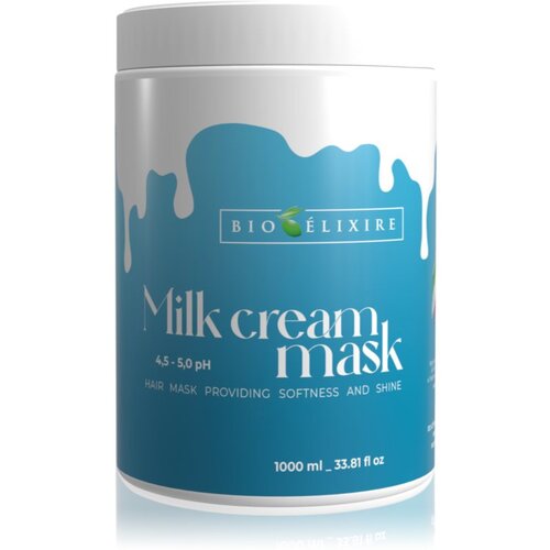 Bio&amp;eacute;lixire Milk Cream maska za sjajnu i mekanu kosu 1000 ml Slike