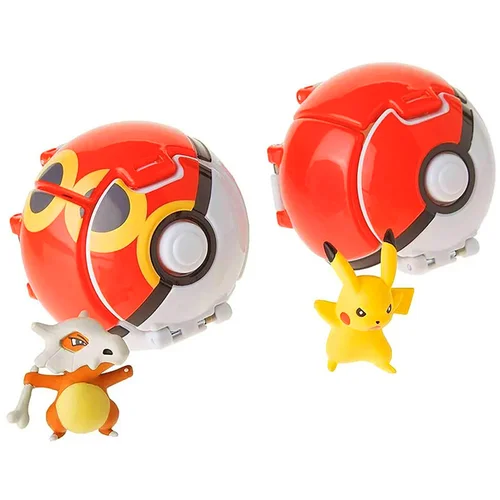 Tomy Figurice Throw 'N' Pop Duel s Pika?ujem in Cubonom, Ve?barvno, (21552886)