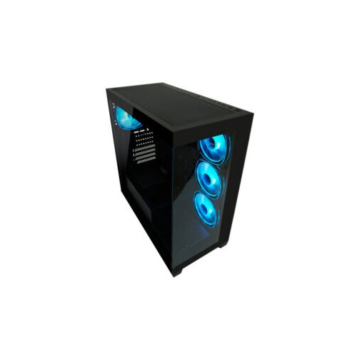 LC-Power Case Gaming 715B Midi-tower, ATX, 4x ARGB fan1x USB-C, 2x USB-A Cijene