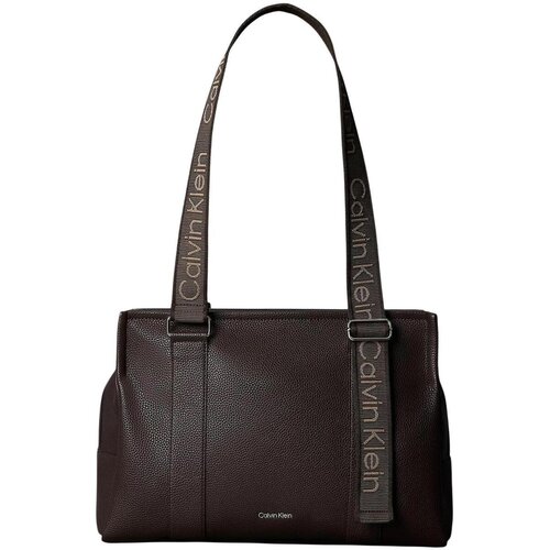 Calvin Klein Jeans Torbe WEBBING ADJ STRAP TOTE LV04F3644G Kostanjeva Slike