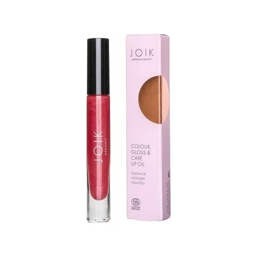 JOIK Organic colour, Gloss & Care Lip Oil - 02 Raspberry Sorbet