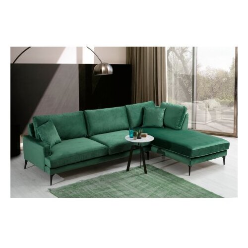  Kutna sofa 90x88x283cm Zelena Slike