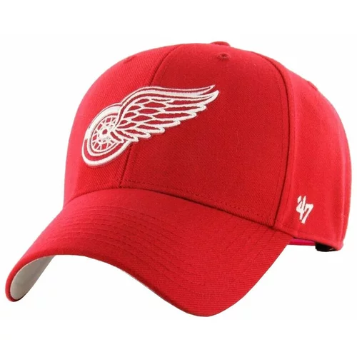 Detroit Red Wings Hokejska kapa s šiltom NHL '47 MVP Ballpark Snap Red