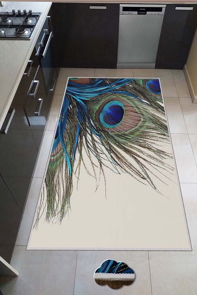 Conceptum Hypnose Tepih Hmnt568, Pravougaoni, 80 x 200 cm, Šareni Cene