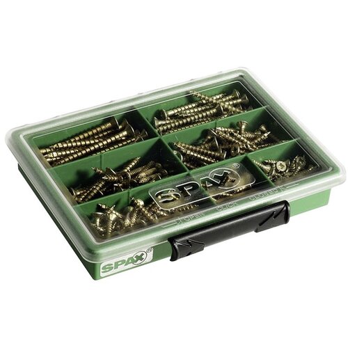 SPAX set vi&amp;scaron;enamjenskih vijaka s (245 -dij., s glavom s križnim razrezom (pozidriv)) Slike