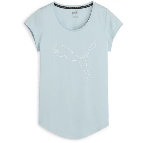Puma Tehnička sportska majica 'HEATHER' pastelno plava / bijela