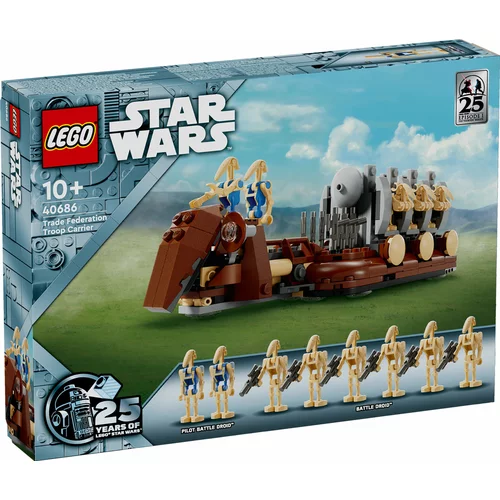 Lego DARILO ob nakupu Star Wars artiklov nad 160 EUR 40686 Transporter enot Trgovske federacije