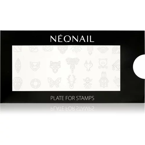 NeoNail Stamping Plate Šablone za nokte tip 02 1 kom