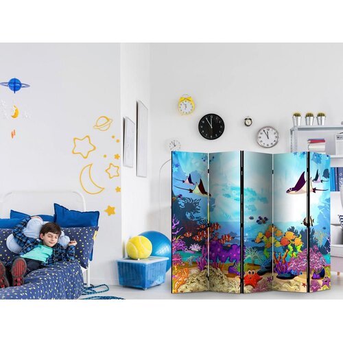 Artgeist Paravan Colourful Fish I, 5-Delni, Dvostranski Slike