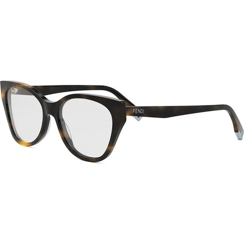 Fendi Way Havana Pantos Eyeglasses - ONE SIZE (54) Slike