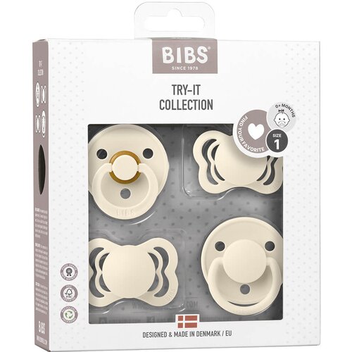 Bibs varalica Try-It Ivory a4 Set 0-6m Slike