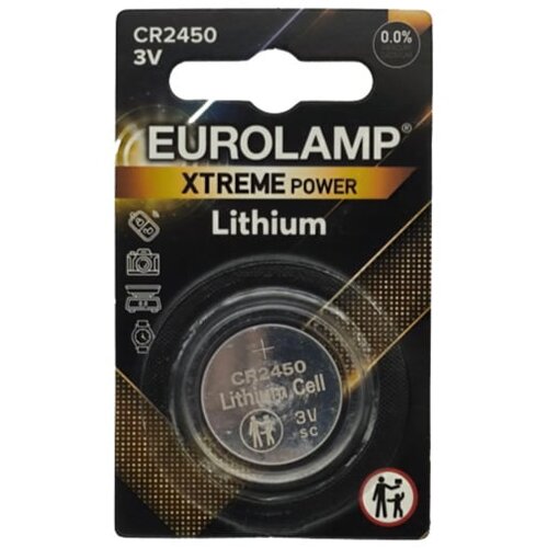  Litijumska baterija Extreme CR2450, 3V, 1 komad Slike