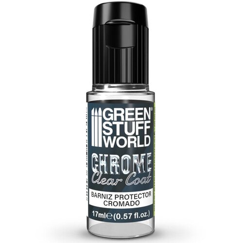 Green Stuff World Chrome Clear Coat 17ml | Za&amp;scaron;titni lak za hrom boje Slike