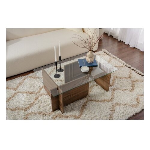 Hanah home sto za dnevnu sobu vetrino walnut Slike