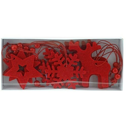  dekorativni artikl (crvena, filc, 12 kom) Cijene