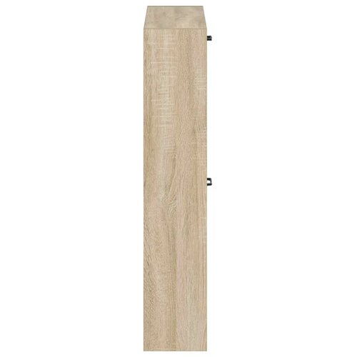  Ormar za cipele na zidu HAARLEM 71 x 17 x 86 cm Hrast sonoma - Hrast sonoma Slike
