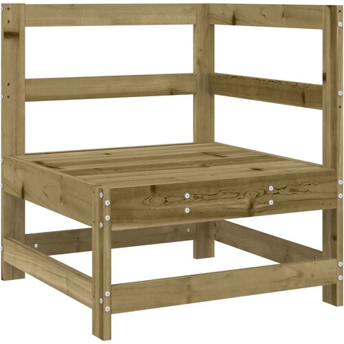  5-dijelni set vrtnih sofa od impregnirane borovine Slike