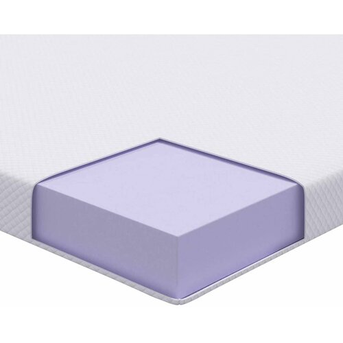  Nadmadrac od memorijske pjene 90 x 200 cm Thick Mekano Bijela Slike