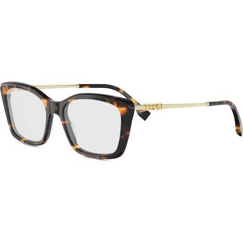 Fendi Fendigraphy Havana Rectangular Eyeglasses - ONE SIZE (53) Slike