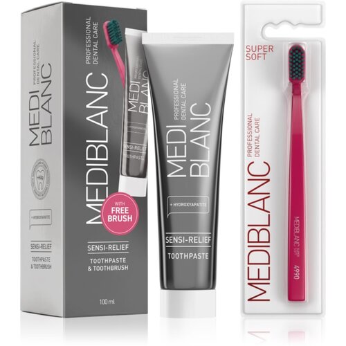 MEDIBLANC Set TP Sensi 100ml + TB Super Soft Dpink Single set njege za zube Cene