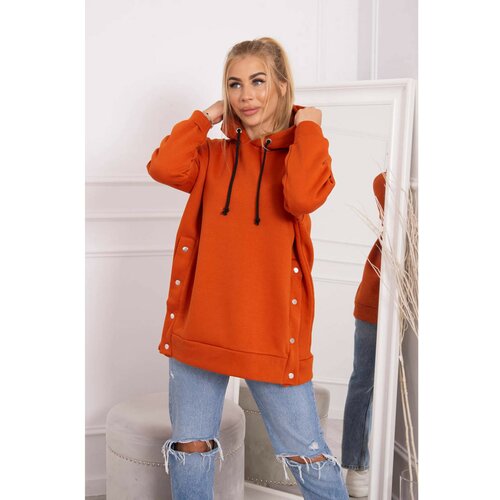Kesi Insulated sweatshirt with press studs foxy Slike