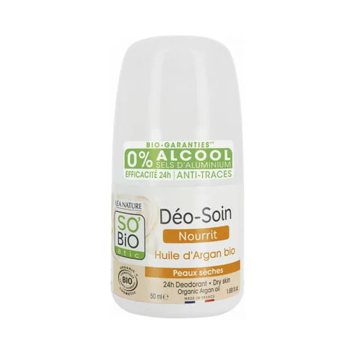 SO’BiO étic dezodorans roll-on s organskim arganovim uljem