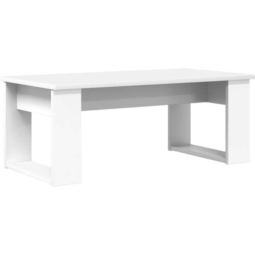  Set stolića za kavu 2 pcs Bijelo Konstruirano drvo Slike