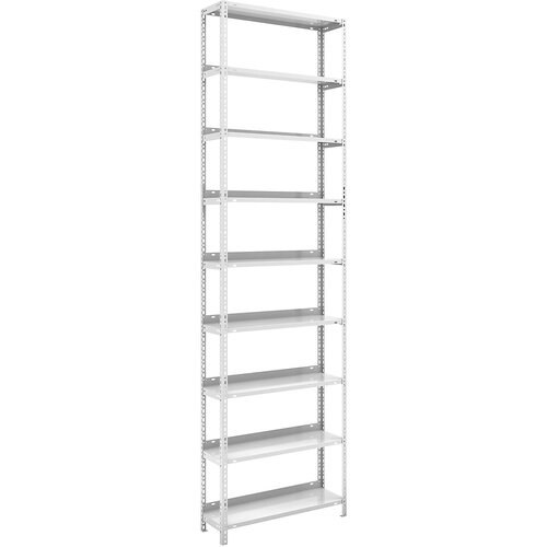 hofe Privijačen regal za dokumentacijo, svetlo siv RAL 7035, višina regala 2900 mm, osnovni regal, širina x globina 750 x 300 mm Cene
