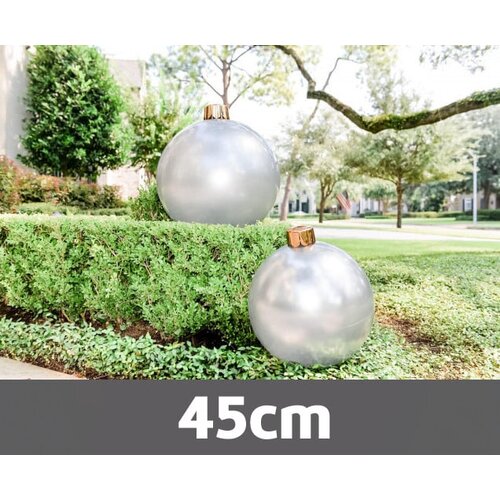 Olimp Sport Ornamento Novogodišnja kugla 45cm - Srebrna Cene